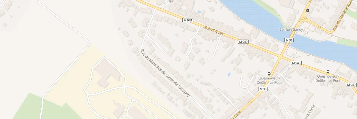 Plan du 4 All des Dames de Cluny à Quesnoy-sur-Deûle