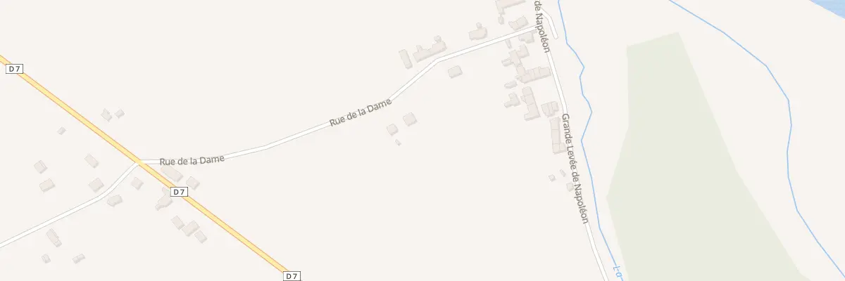 Plan du 7 Rue de la Dame à La Chapelle-Montlinard