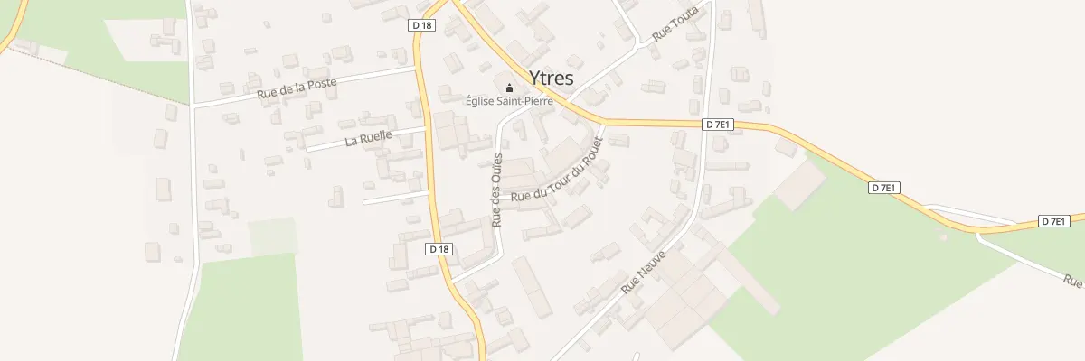 Plan du 2 Rue du Tour du Rouet à Ytres
