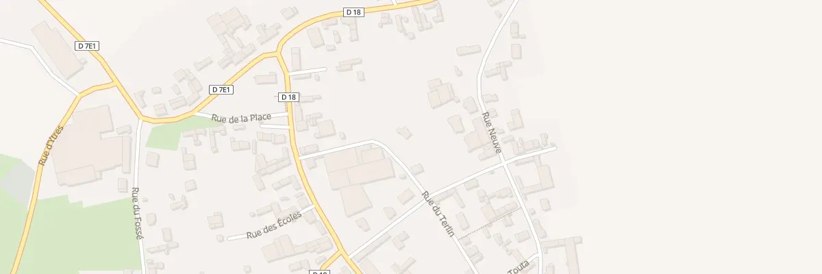 Plan du 8B Rue du Terlin à Ytres
