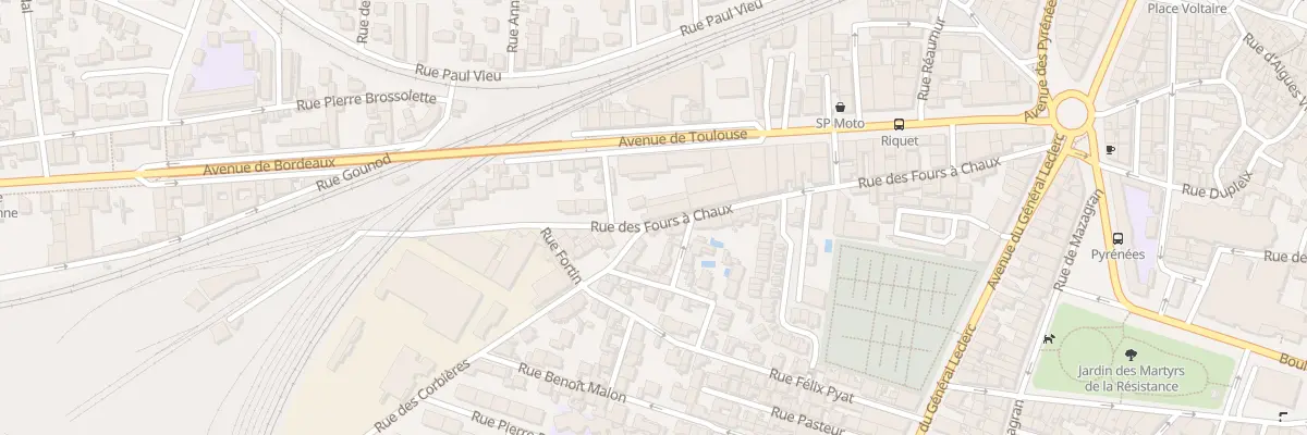 Plan du 42 Rue des Fours à Chaux à Narbonne