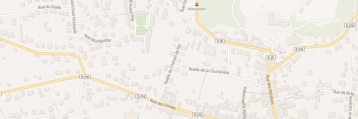Plan du 1 Rle de la Courteraye à Faremoutiers