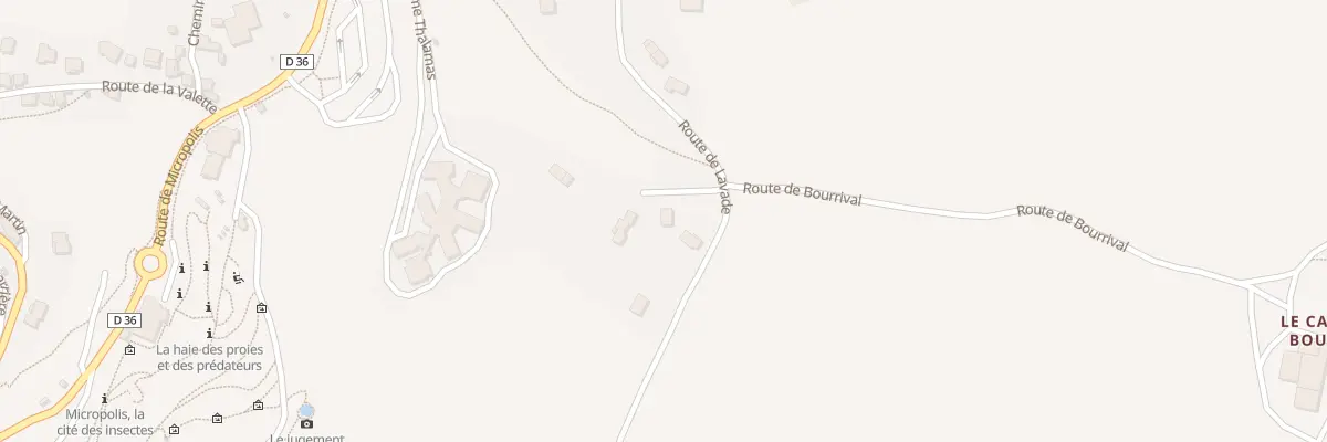 Plan du 5264 Lavade à Saint-Léons