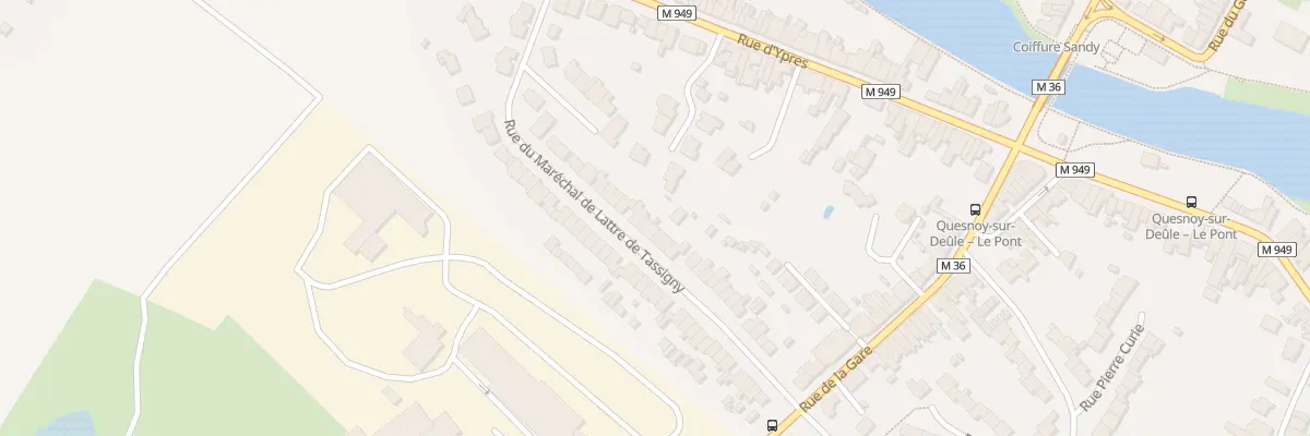 Plan du 34 Rue Mal Delattre de Tassigny à Quesnoy-sur-Deûle