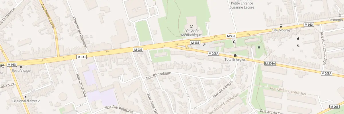 Plan du 75 Rue Jules Guesde Lomme à Lille