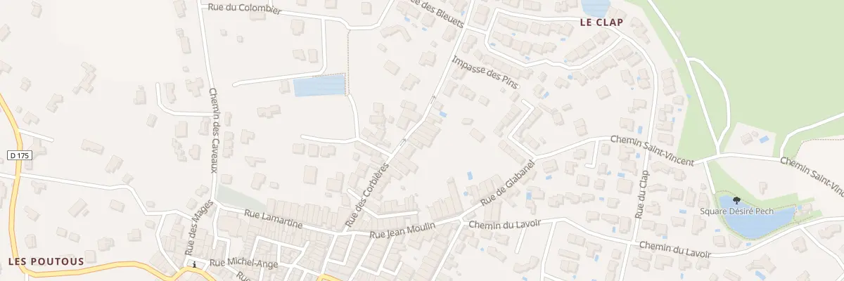 Plan du 18 Rue des Corbières à La Palme