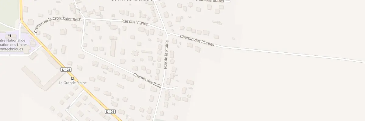 Plan du 35 Rue de la Prairie à Cannes-Écluse
