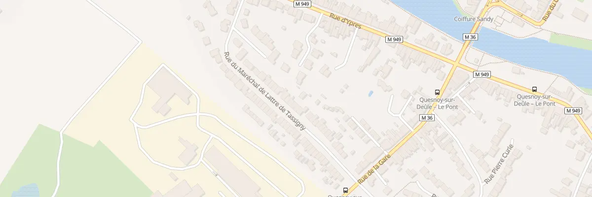 Plan du 32 Rue Mal Delattre de Tassigny à Quesnoy-sur-Deûle