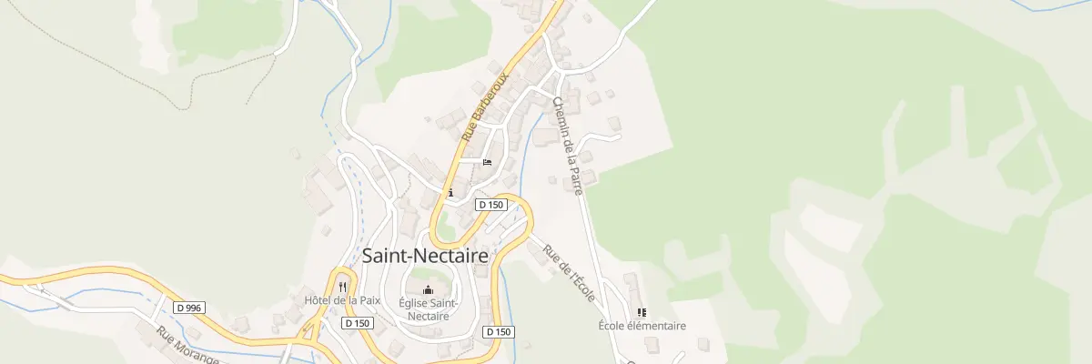 Plan du 5022 Che de la Parre St Nec Bas Est à Saint-Nectaire
