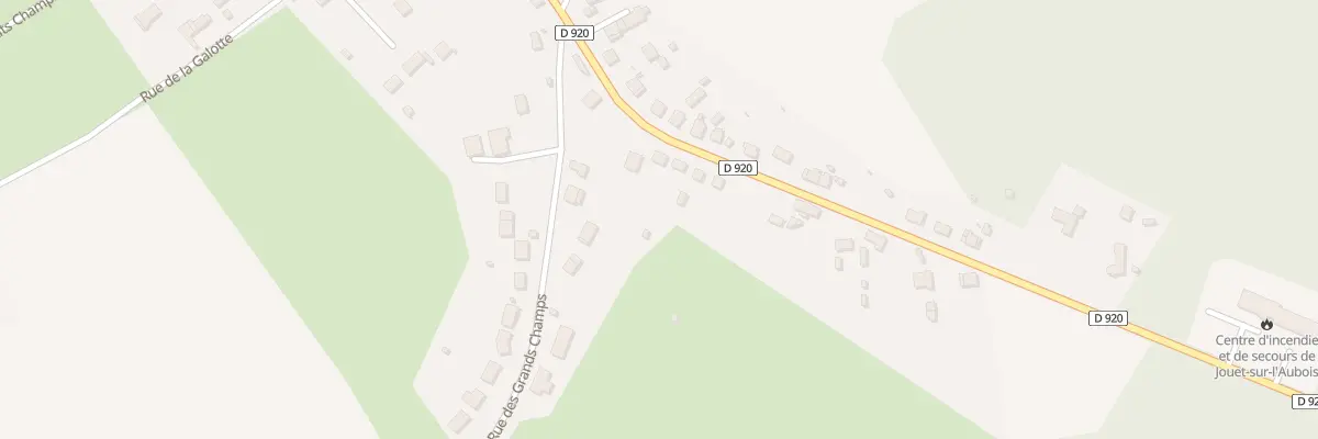 Plan du 574 Champ de la Grange à Jouet-sur-l’Aubois