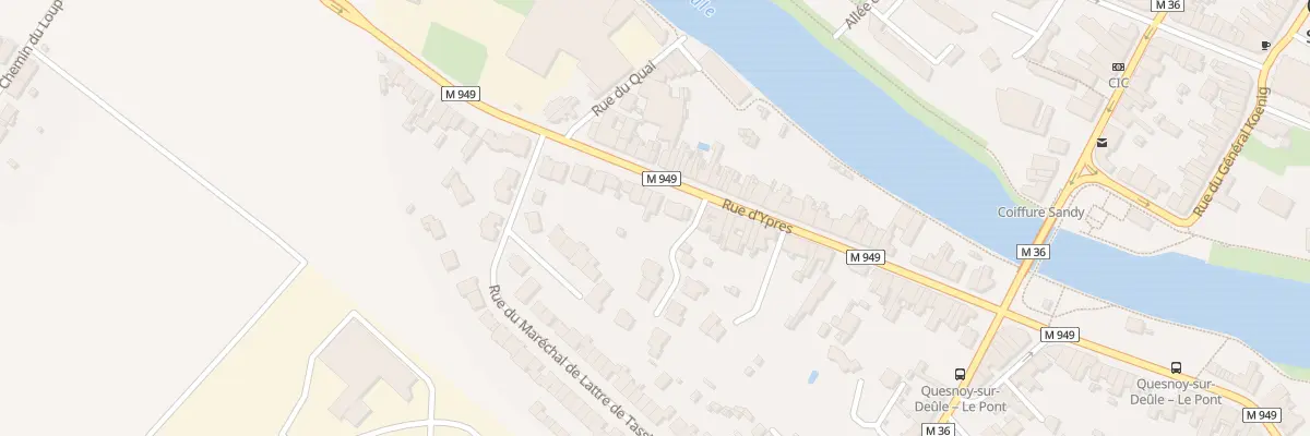 Plan du 57 Rue d’Ypres à Quesnoy-sur-Deûle