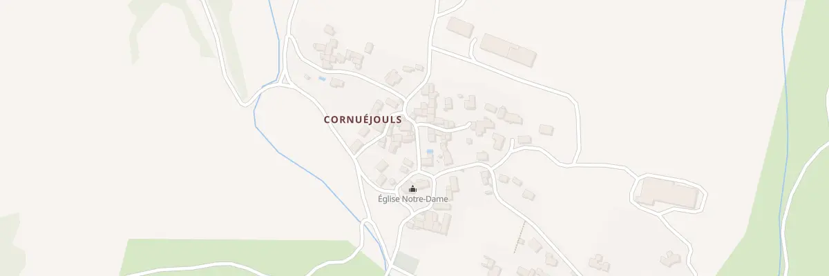 Plan du 5239 Cornuejouls à Sévérac d’Aveyron