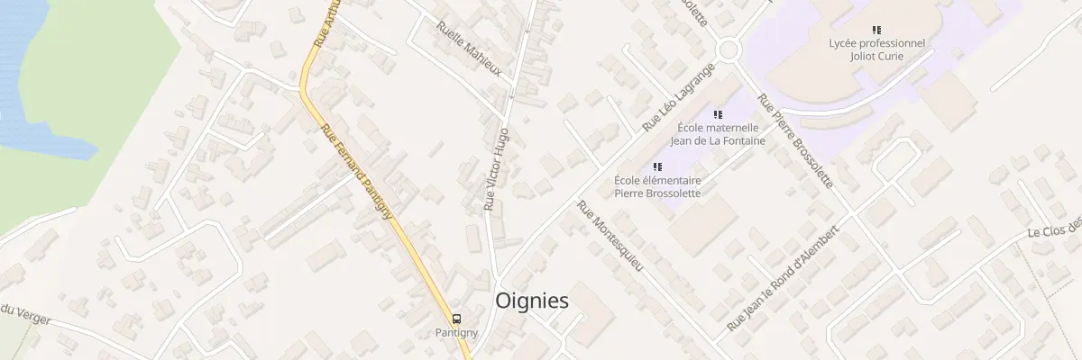 Plan du 48 Rue Léo Lagrange à Oignies