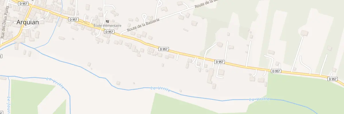 Plan du 46 Rte de St Amand à Arquian