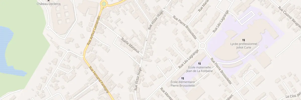 Plan du 55 Rue Victor Hugo à Oignies