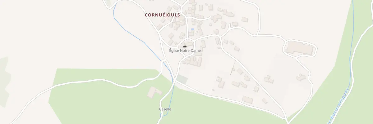 Plan du 5234 Cornuejouls à Sévérac d’Aveyron