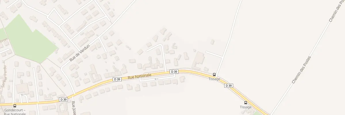 Plan du 4B Rue Nationale à Gondecourt