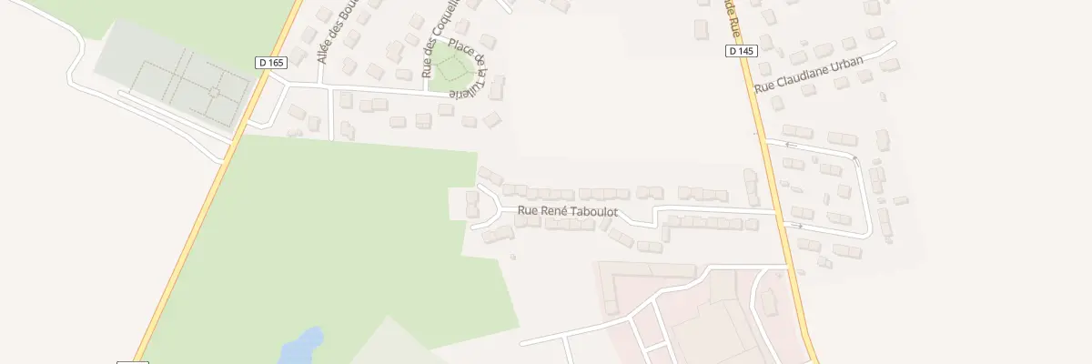Plan du 196 Rue Rene Taboulot à Sempigny