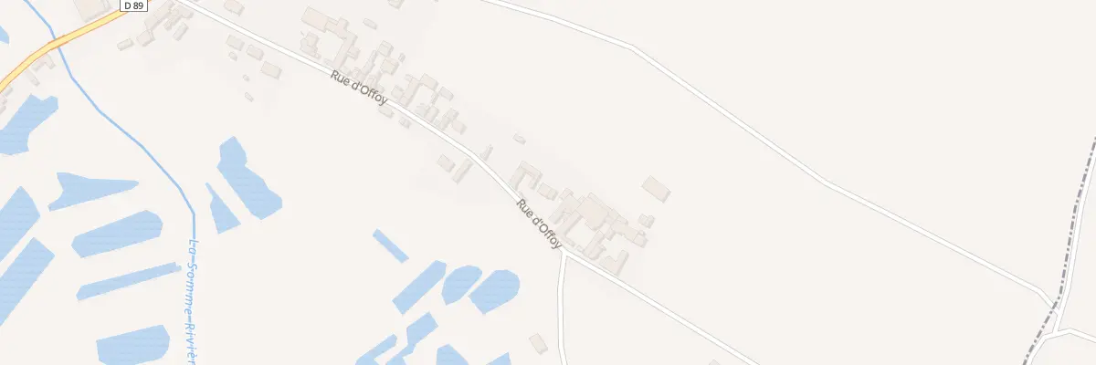 Plan du 29 Rue d’Offoy à Voyennes