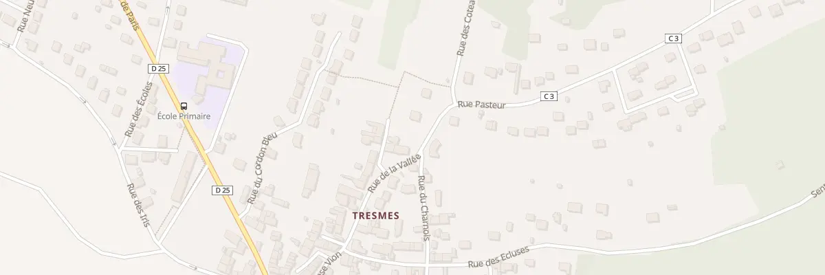 Plan du 6 Rue de la Vallée à Pommeuse