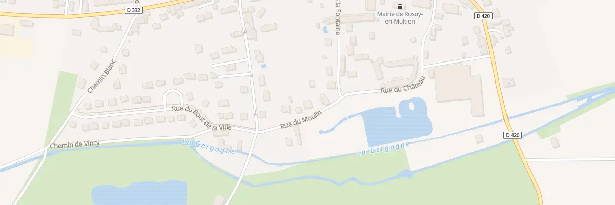 Plan du 1B Rue du Moulin à Rosoy-en-Multien