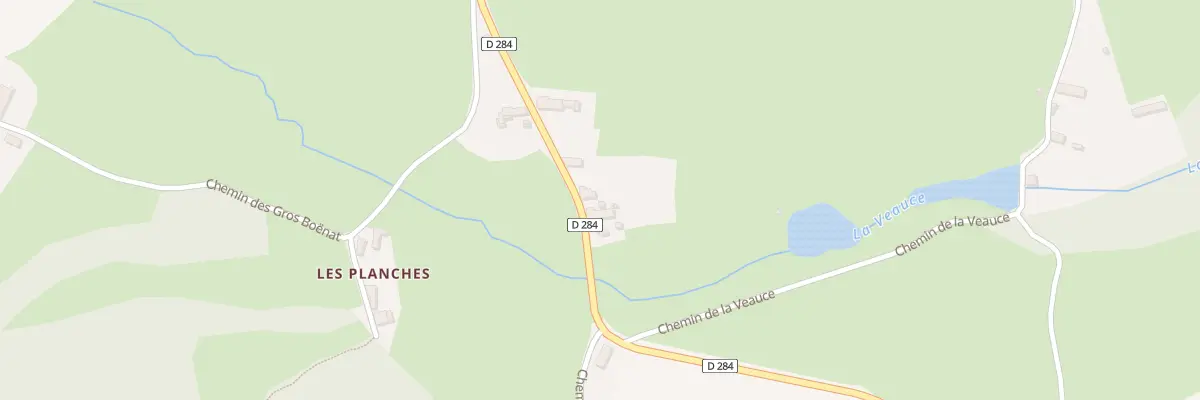 Plan du 3 Rte des Colettes à Lalizolle