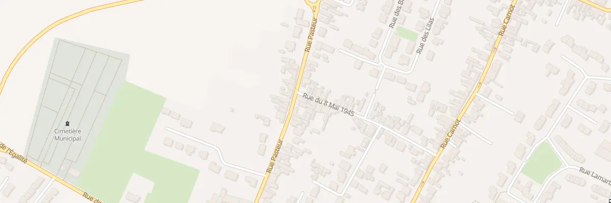 Plan du 64 Rue Pasteur à Noyelles-Godault