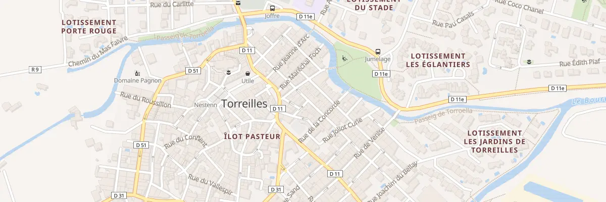 Plan du 10B Rue Longue à Torreilles
