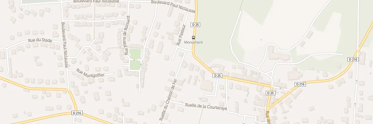 Plan du 18 Rue Foch à Faremoutiers