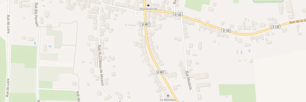 Plan du 61 Rte d’Antibes à Mesves-sur-Loire