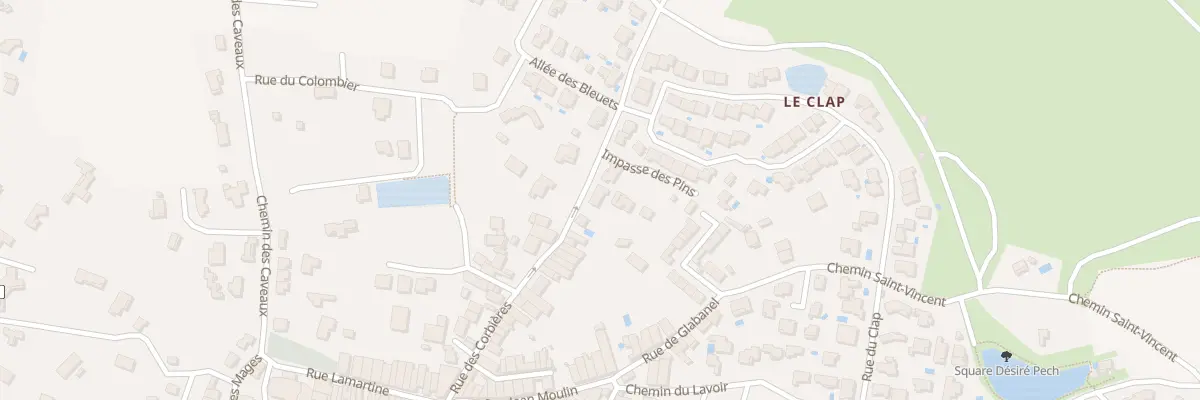 Plan du 32 Rue des Corbières à La Palme