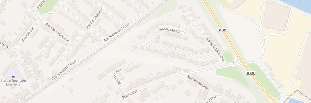 Plan du 41 Rue de la Malterie à Dourges