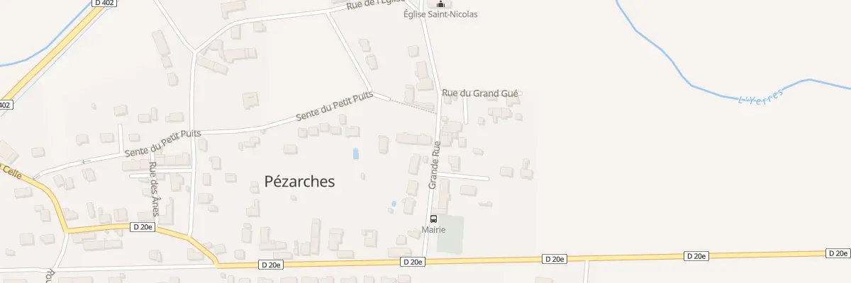 Plan du 4B Grande Rue à Pézarches