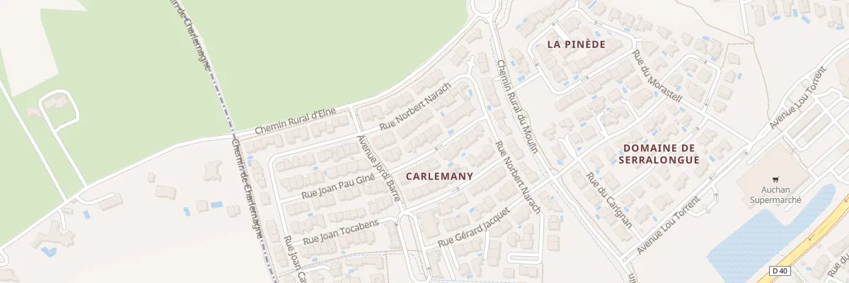 Plan du 37 Rue Joan Pau Giné à Latour-Bas-Elne
