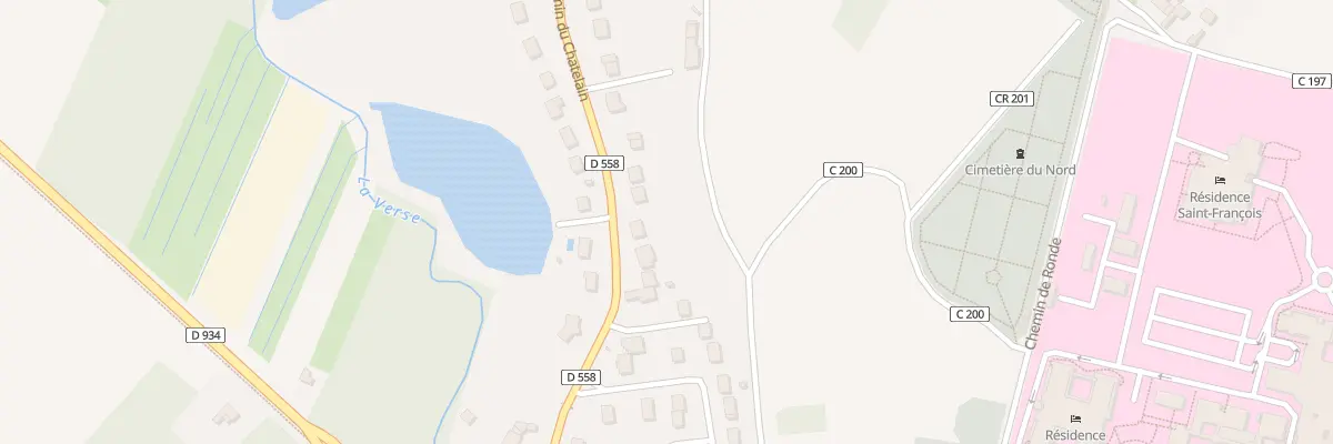 Plan du 302 Che du Châtelain à Noyon