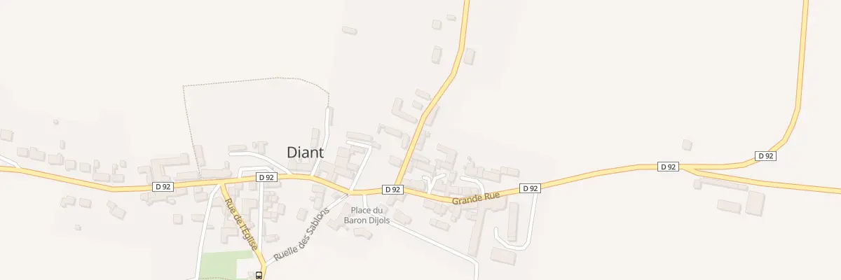 Plan du 7 Rte de Montmachoux à Diant
