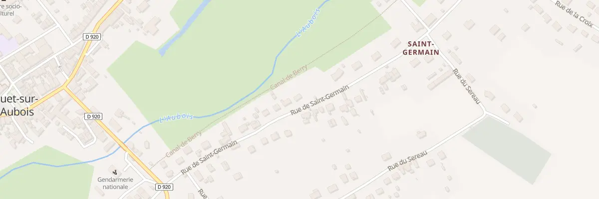 Plan du 27 Rue de Saint-Germain à Jouet-sur-l’Aubois