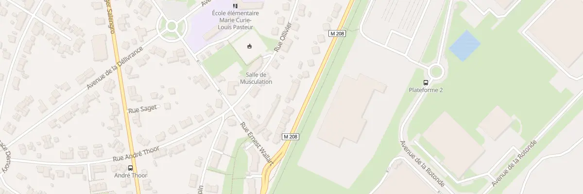 Plan du 118D Rue Albert Thomas Lomme à Lille