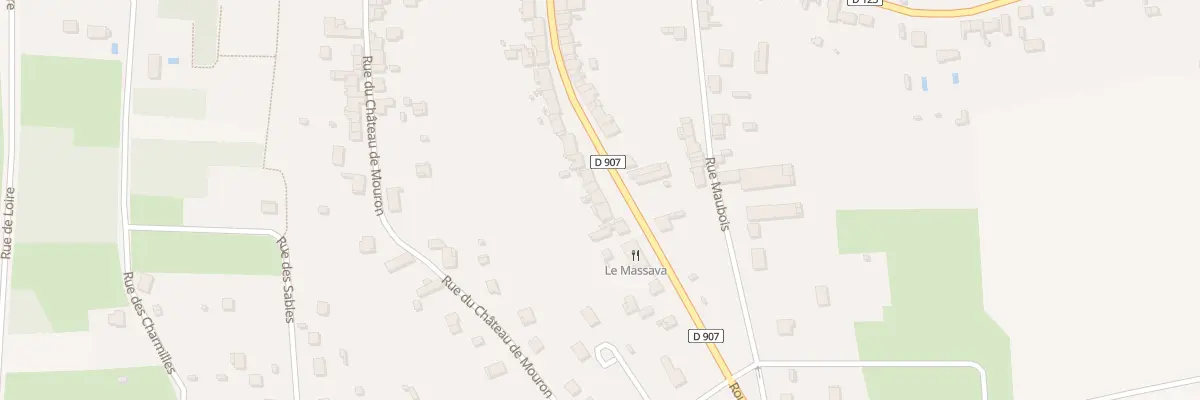 Plan du 72 Rte d’Antibes à Mesves-sur-Loire