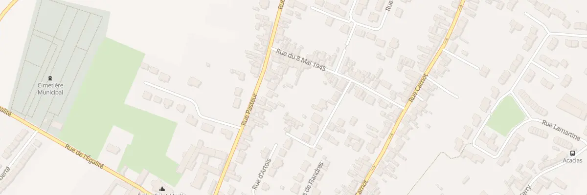 Plan du 54 Rue Pasteur à Noyelles-Godault