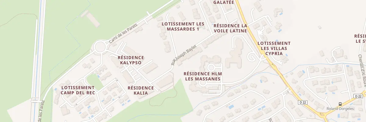 Plan du 35 Rue Joseph Baylet à Saint-Cyprien