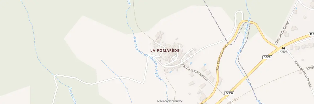 Plan du 5120 Hameau de la Pomarede à Saint-Martin-de-l’Arçon