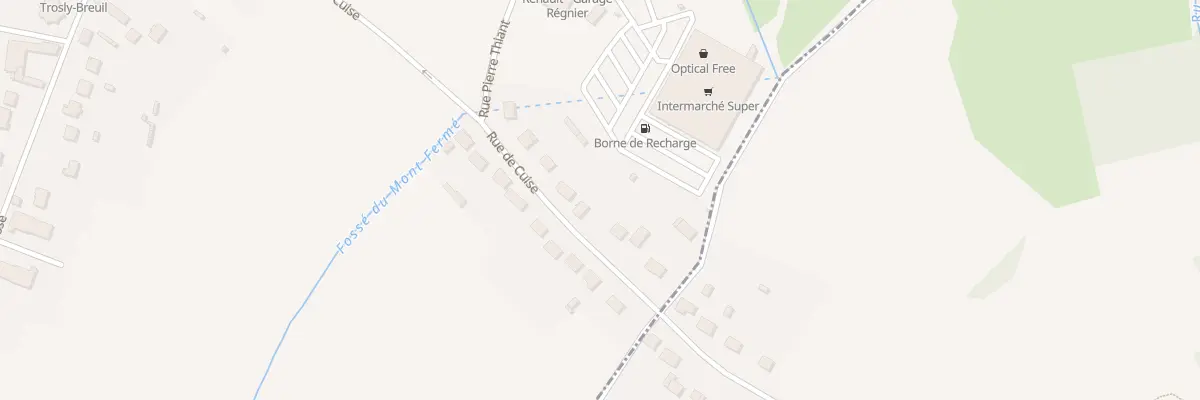 Plan du 23 Rue de Cuise à Trosly-Breuil
