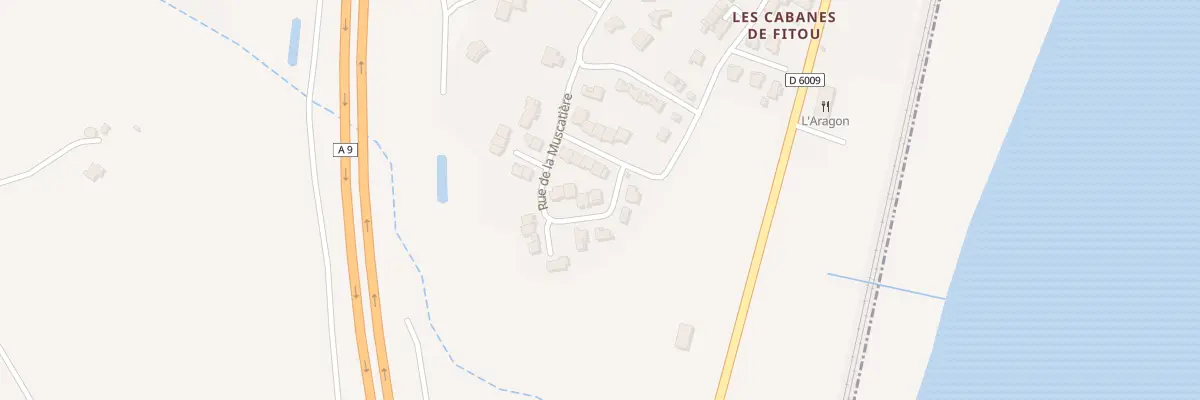 Plan du 8 Rue de la Muscatière à Fitou