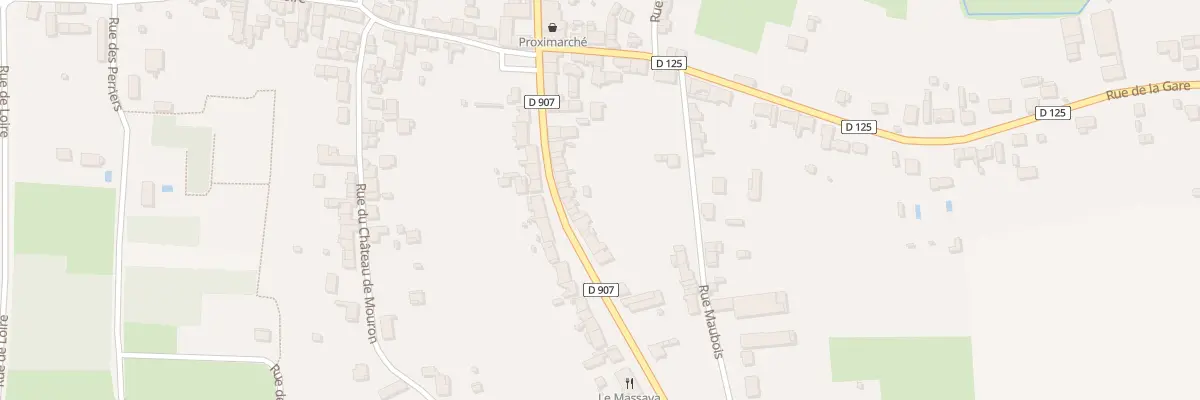 Plan du 59 Rte d’Antibes à Mesves-sur-Loire