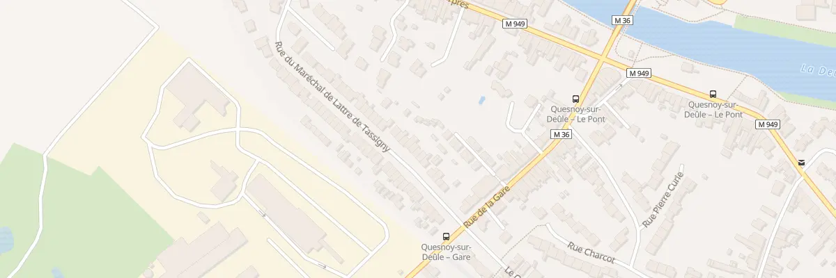 Plan du 18 Rue Mal Delattre de Tassigny à Quesnoy-sur-Deûle