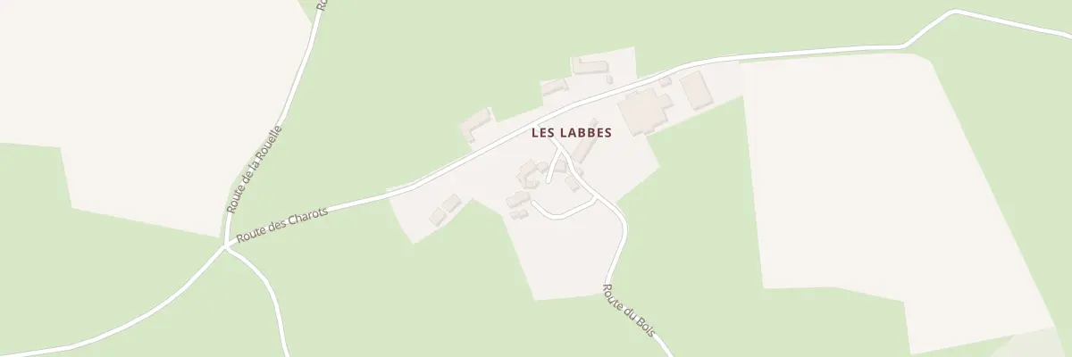 Plan du 5162 Les Labbes à Pouzol