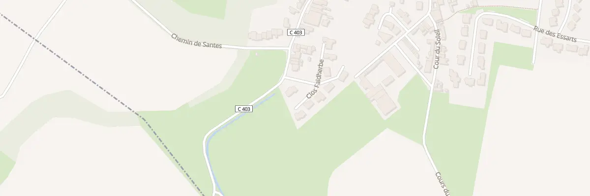 Plan du 39 Rue Faidherbe à Emmerin