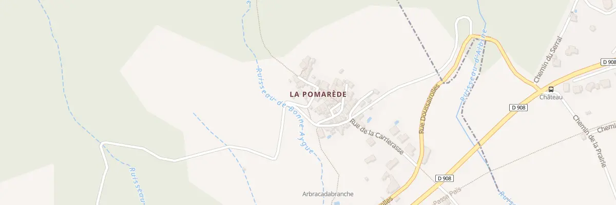 Plan du 5065 Hameau de la Pomarede à Saint-Martin-de-l’Arçon