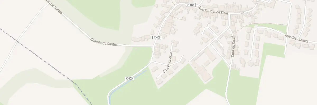 Plan du 33 Rue Faidherbe à Emmerin